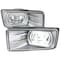 Spec-D Tuning 07-14 Chevrolet Silverado LED Fog Lights- Clear LF-SIV07CLED-DL - alternate 1